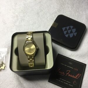 New Unworn Scarlette Three-hand Stainless Steel Watch